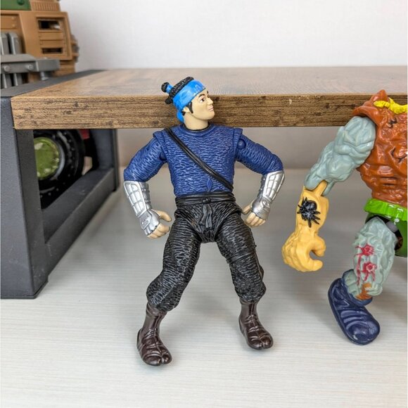 TMNT Figure Lot – Vintage April, Traag, Samurai Leo + 2012 Shellraiser Van - Picture 9 of 16